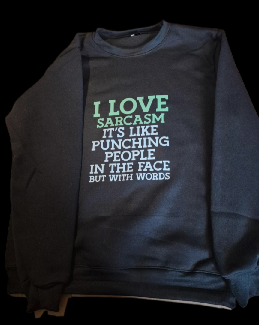 Funny DTF Printed Jumper – Cozy, Quirky & Full of Personality
